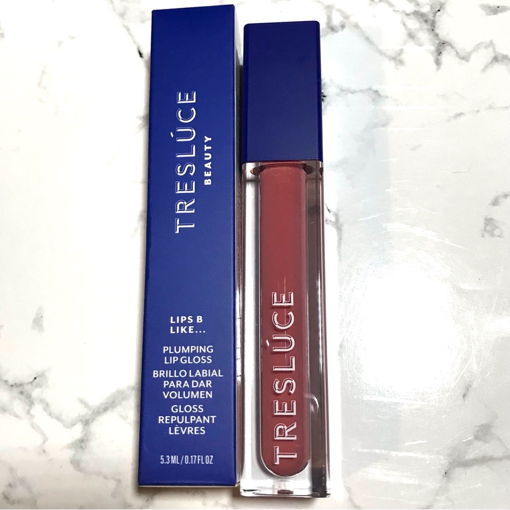 Tresluce NENA Lips B Like...Plumping Lip Gloss (Vivid Coral) 5.3 ml *BNIB